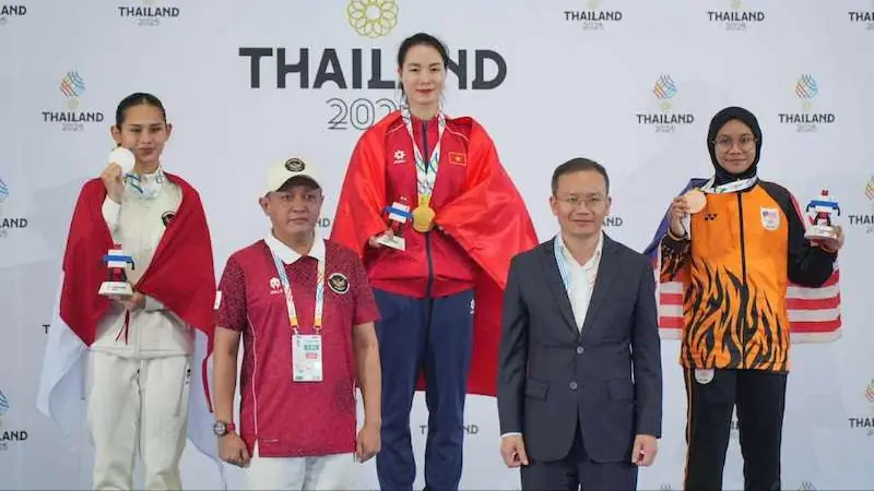 Đoàn Thể thao Việt Nam cán mốc 30 Huy chương Vàng